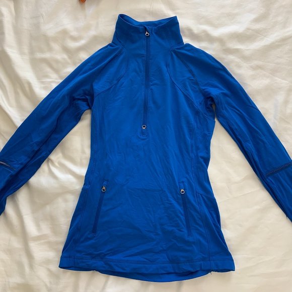 lululemon blue half zip - Picture 1 of 2